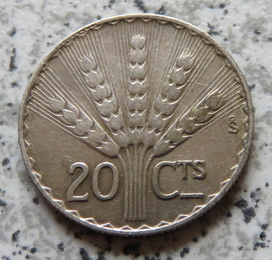  Uruguay 20 Centesimos 1942 So   