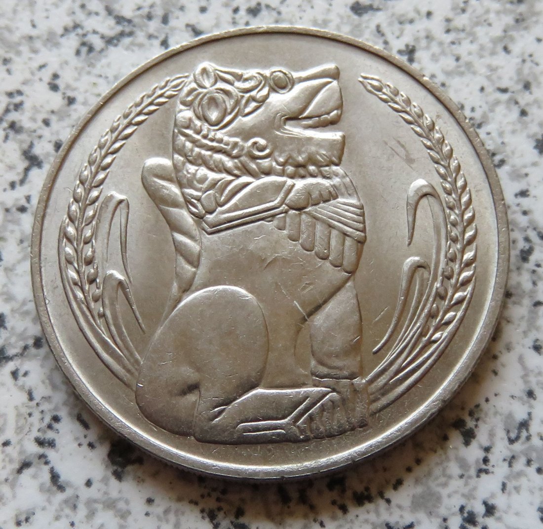  Singapur 1 Dollar 1968   