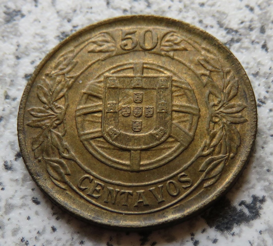 Portugal 50 Centavos 1926   