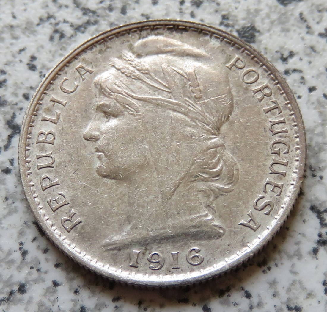  Portugal 20 Centavos 1916   