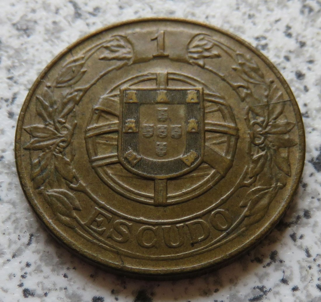  Portugal 1 Escudo 1924   