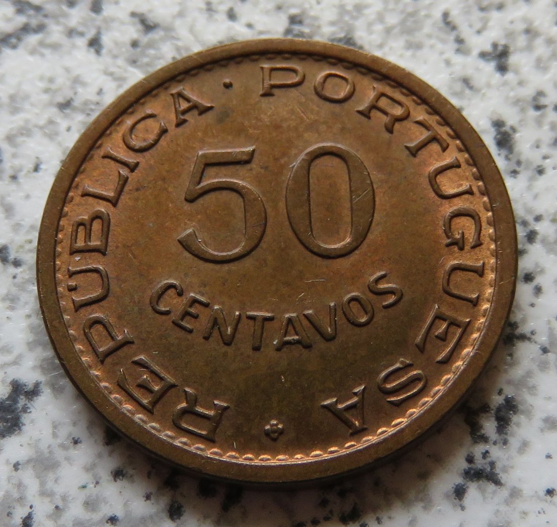  Timor 50 Centavos 1970   