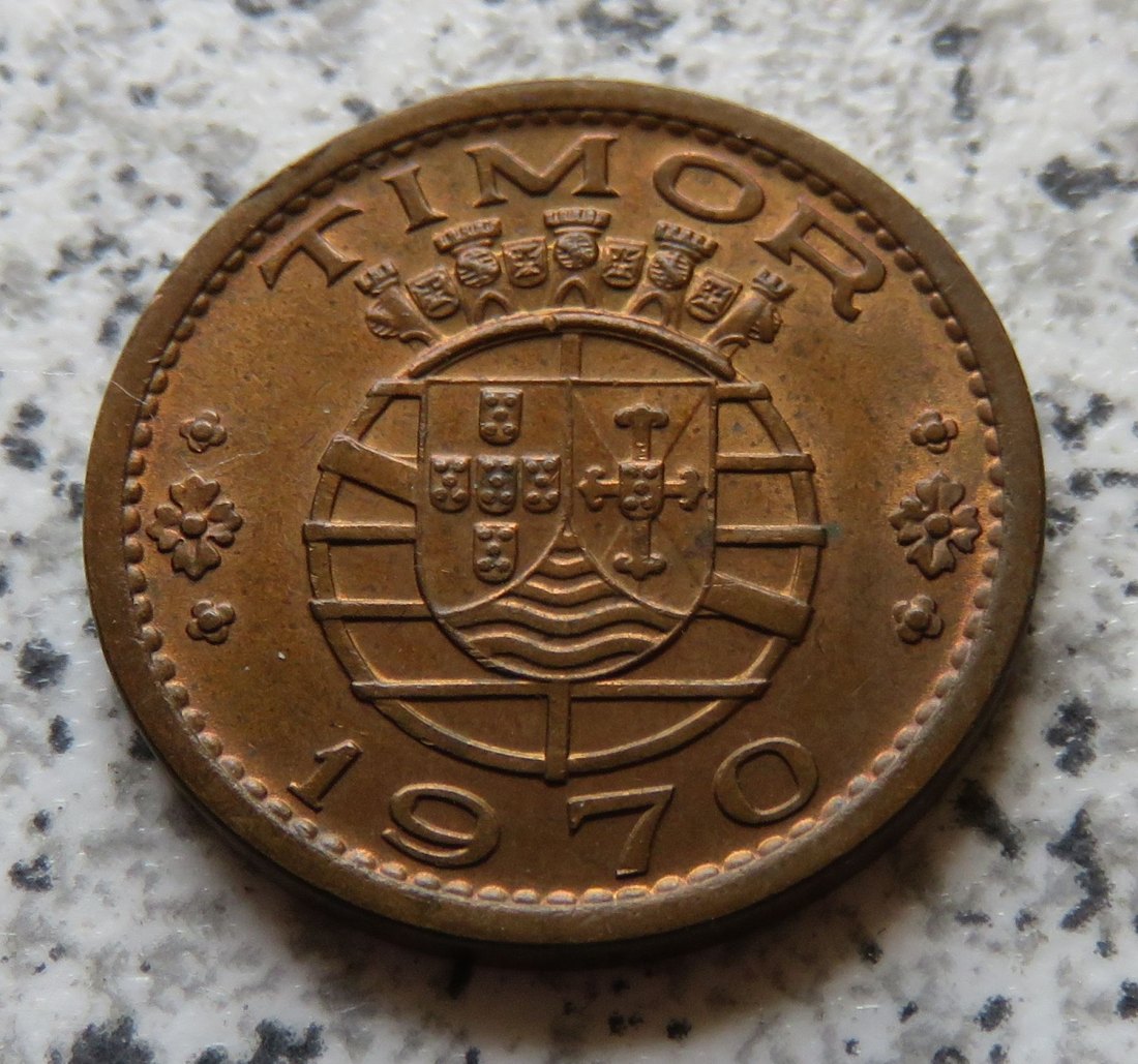  Timor 50 Centavos 1970   