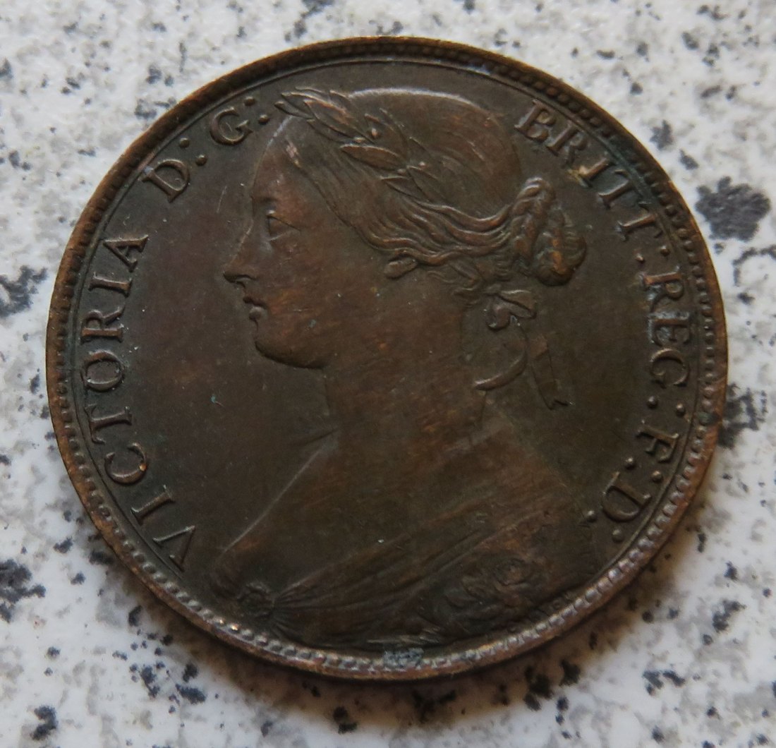  Großbritannien 1 Penny 1860   