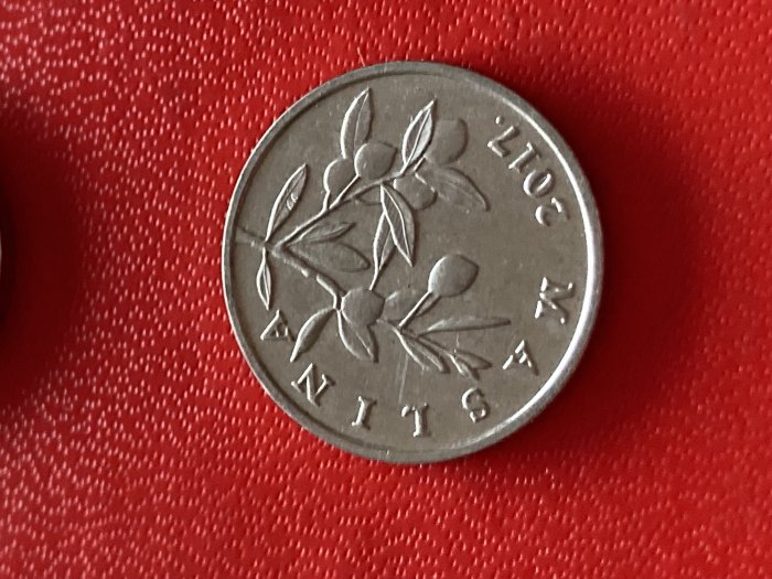  Münze Münzen Umlaufmünze Kroatien 20 Lipa 2017   