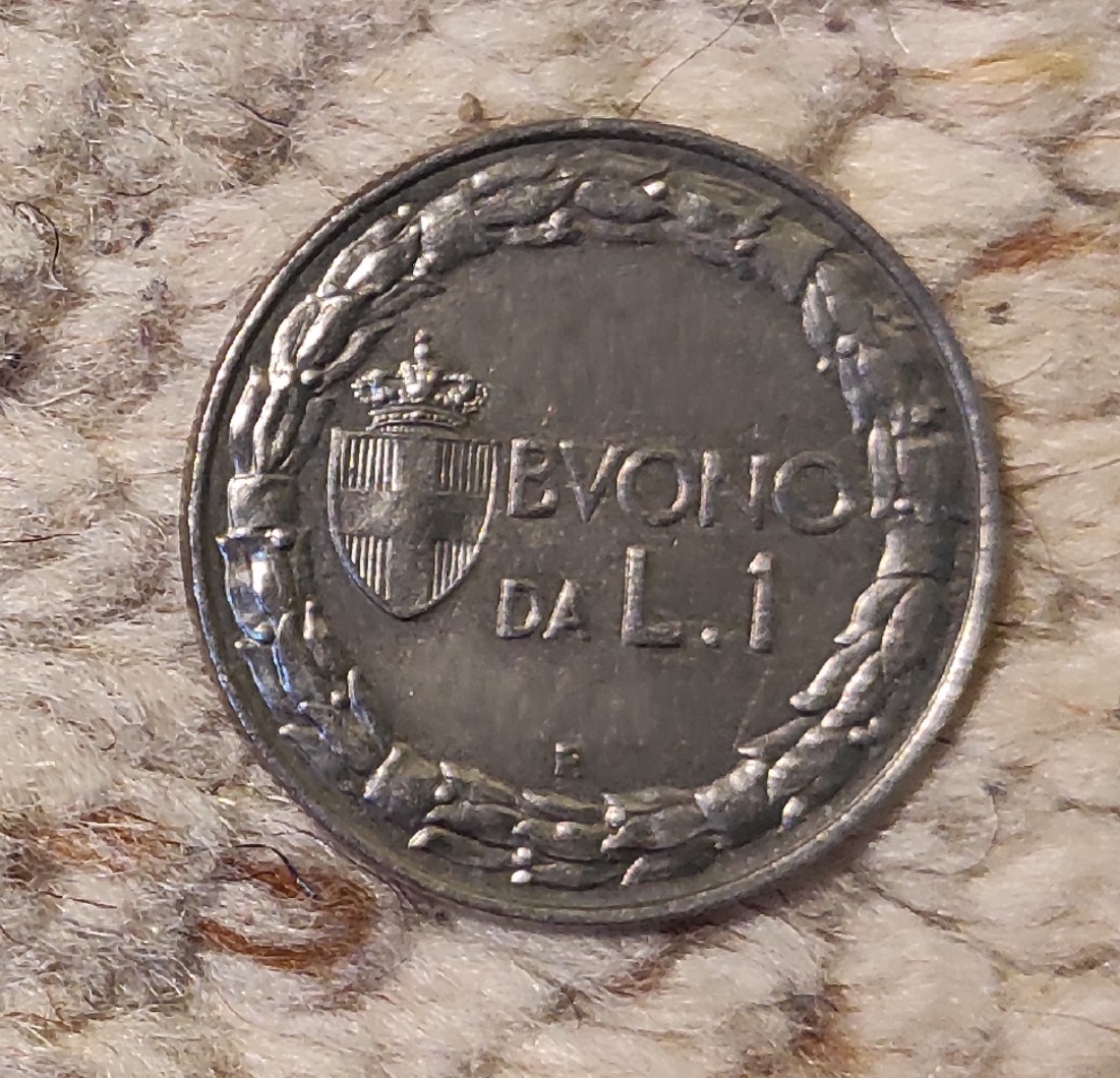  Italien 1 Lira 1924   