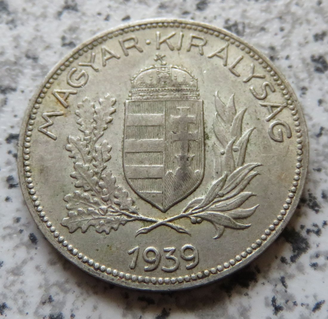  Ungarn 1 Pengö 1939   