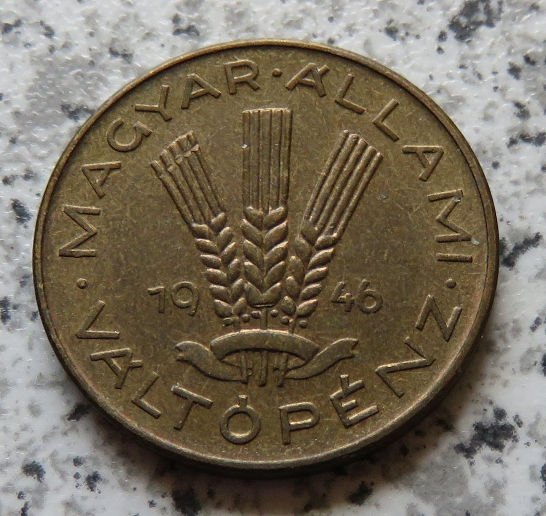  Ungarn 20 Filler 1946   