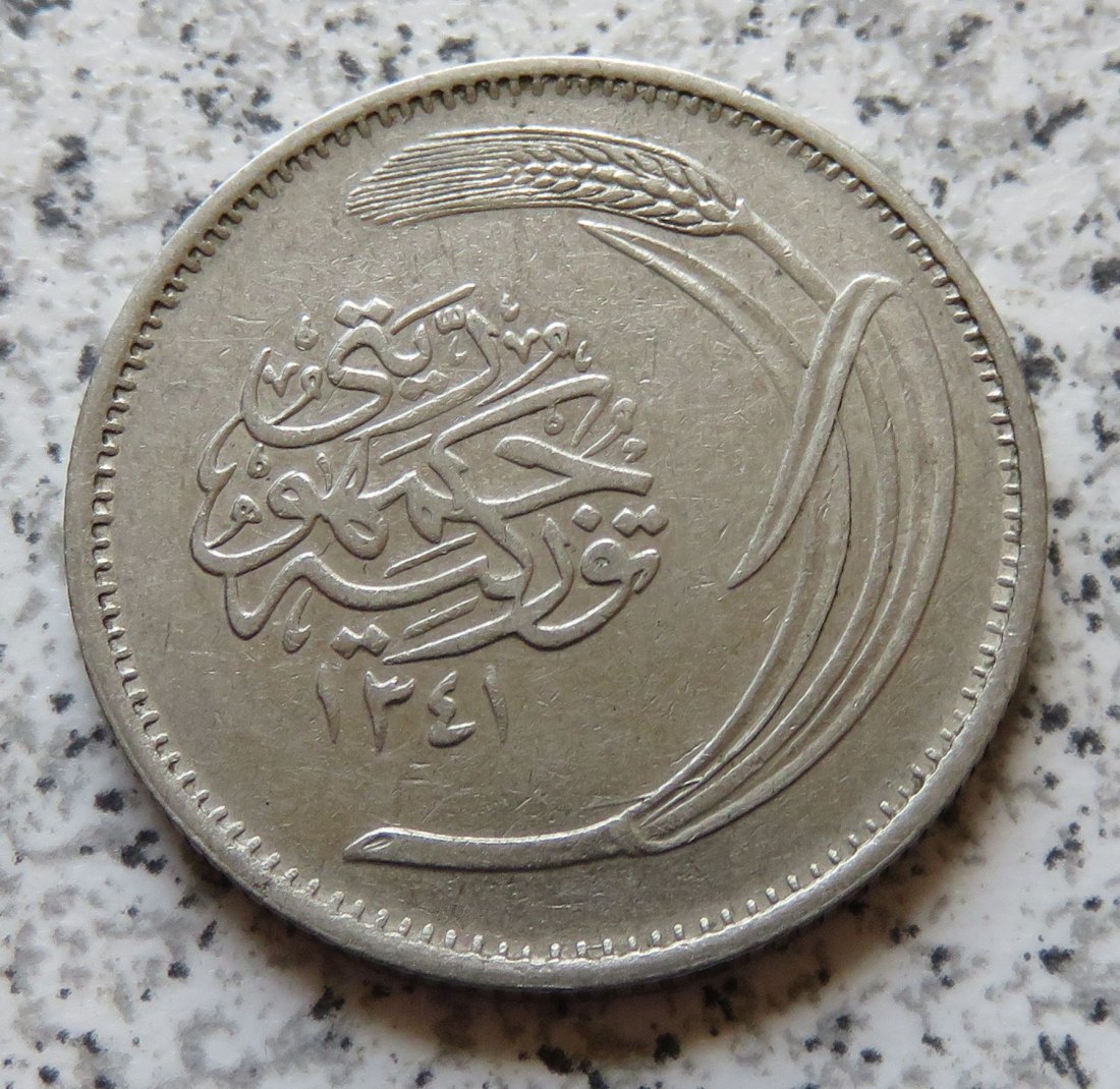  Türkei 25 Kurus AH1341 / 25 Kurus 1925   