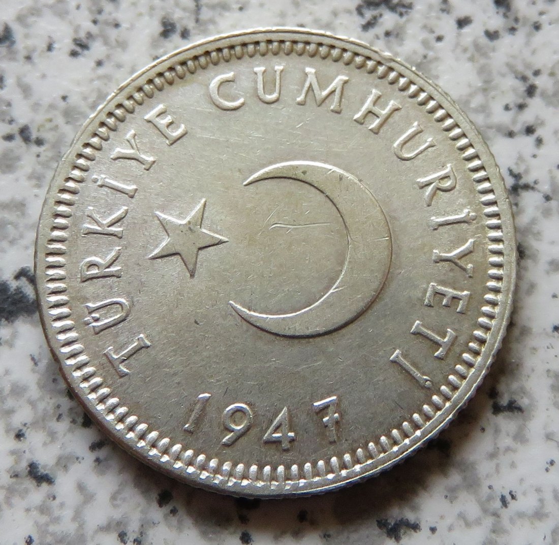  Türkei 50 Kurus 1947   
