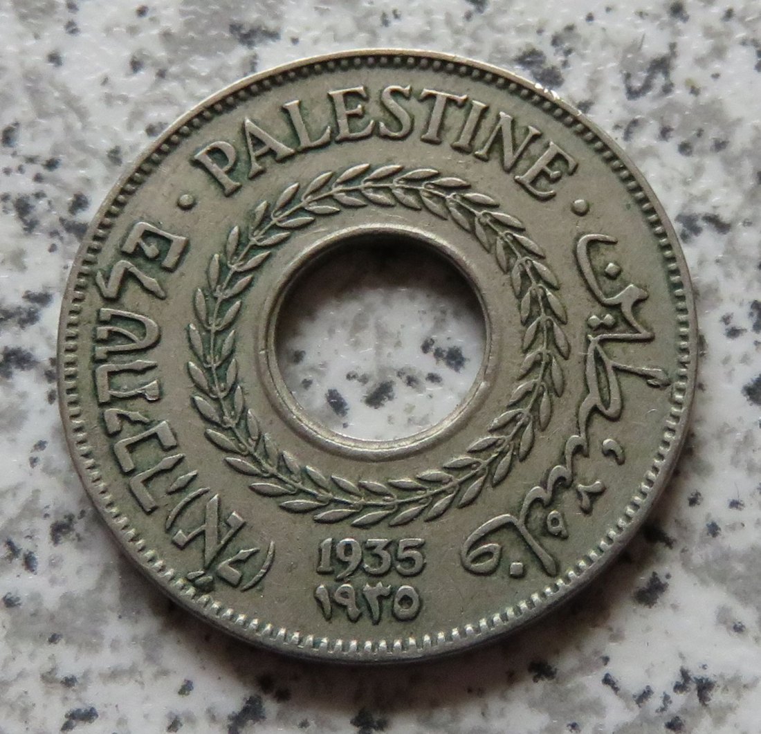  Palästina 5 Mils 1935   