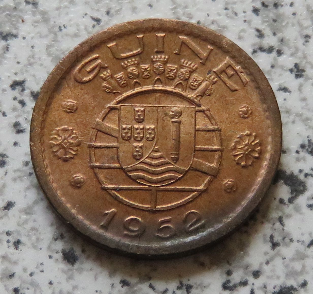  (Portugisisch) Guinea 50 Centavos 1952 / Guinea Bissau 50 Centavos 1952   