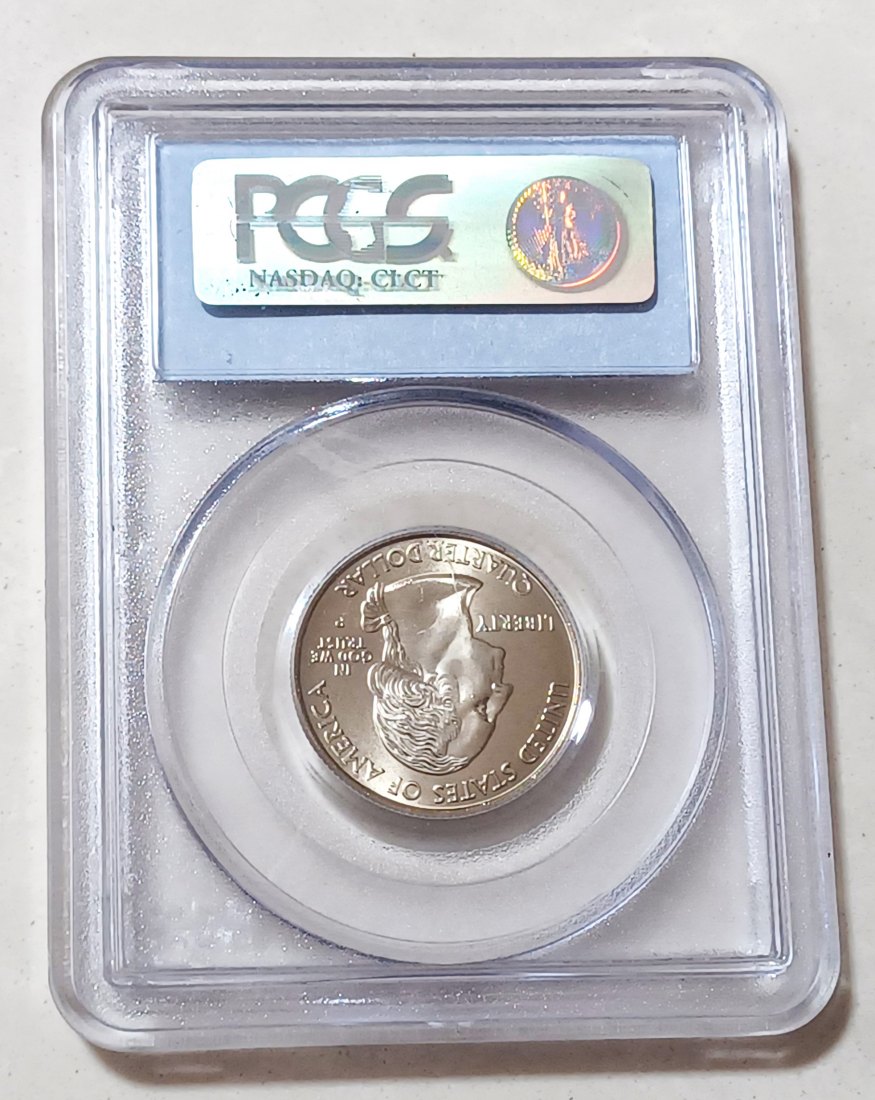  2005 CLAD PROOF United States Kansas SATIN PROOF 2005P Quarter 25c PCGS SP67   