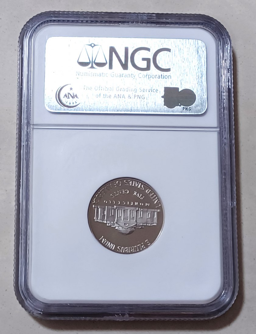  2007 CLAD PROOF United States Jefferson Nickel Five Cent 5c 2007S NGC PF69UC 2ND Highest   