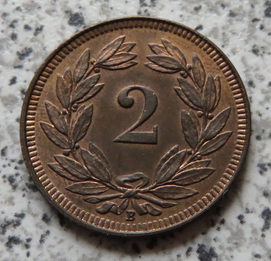  Schweiz 2 Rappen 1912   