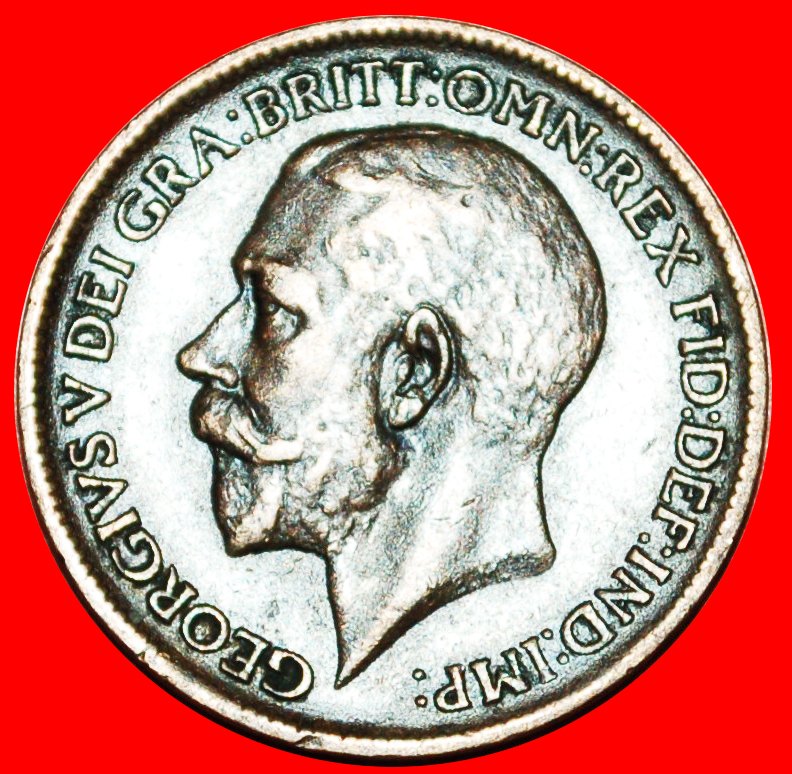  Ⰿ HOLLOW IN NECK: GREAT BRITAIN★ FARTHING 1911! GEORGE V  (1911-1936) LOW START ★ NO RESERVE!   