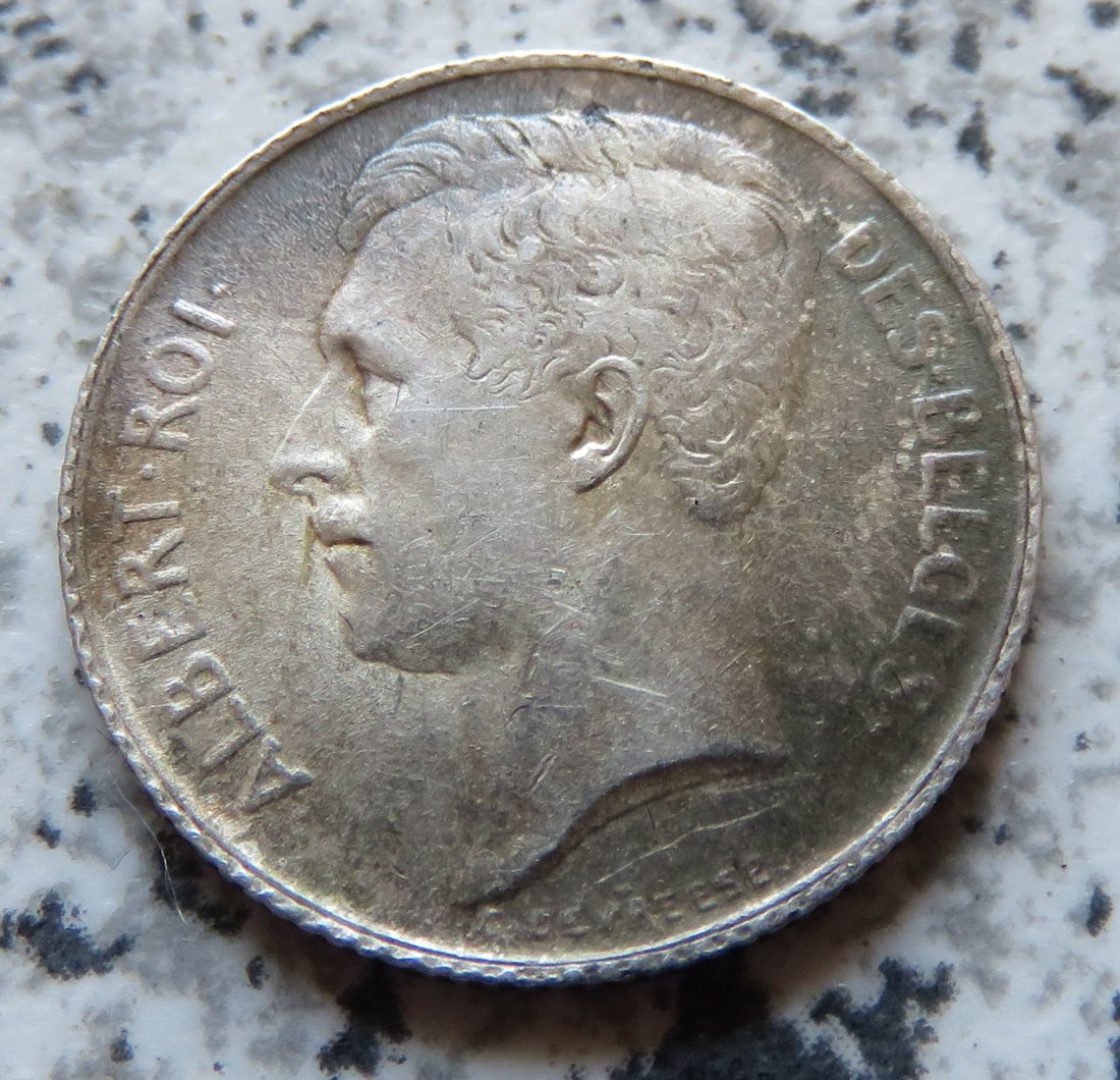  Belgien 50 Centimes 1910 französisch   