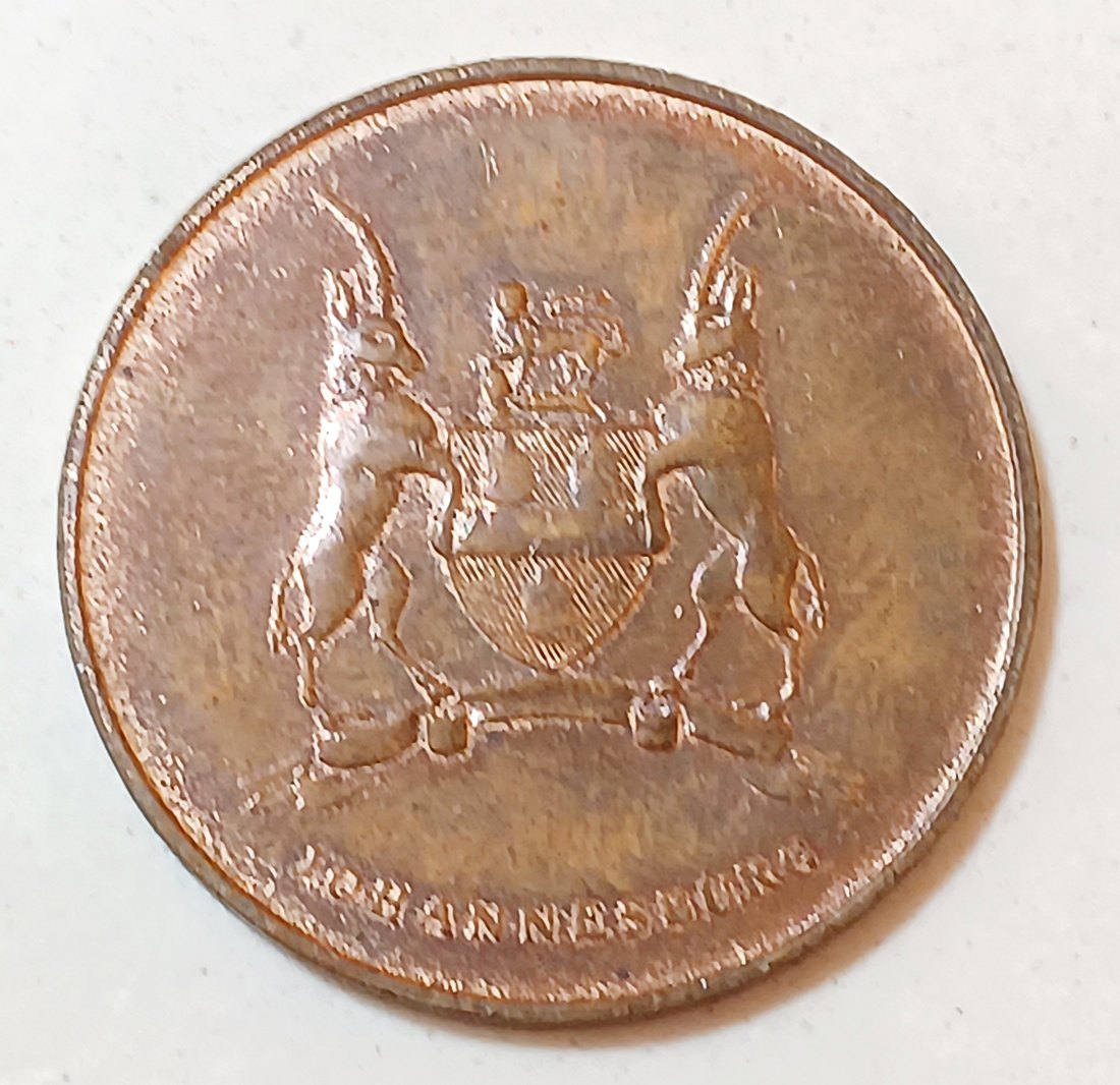  1966 South Africa Bronze 5 Years Commemoration of the Republic of South Africa 32mm 12.4g   