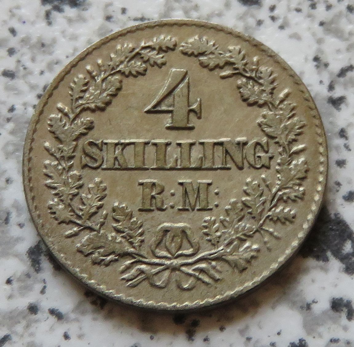  Dänemark 4 Skilling 1856   