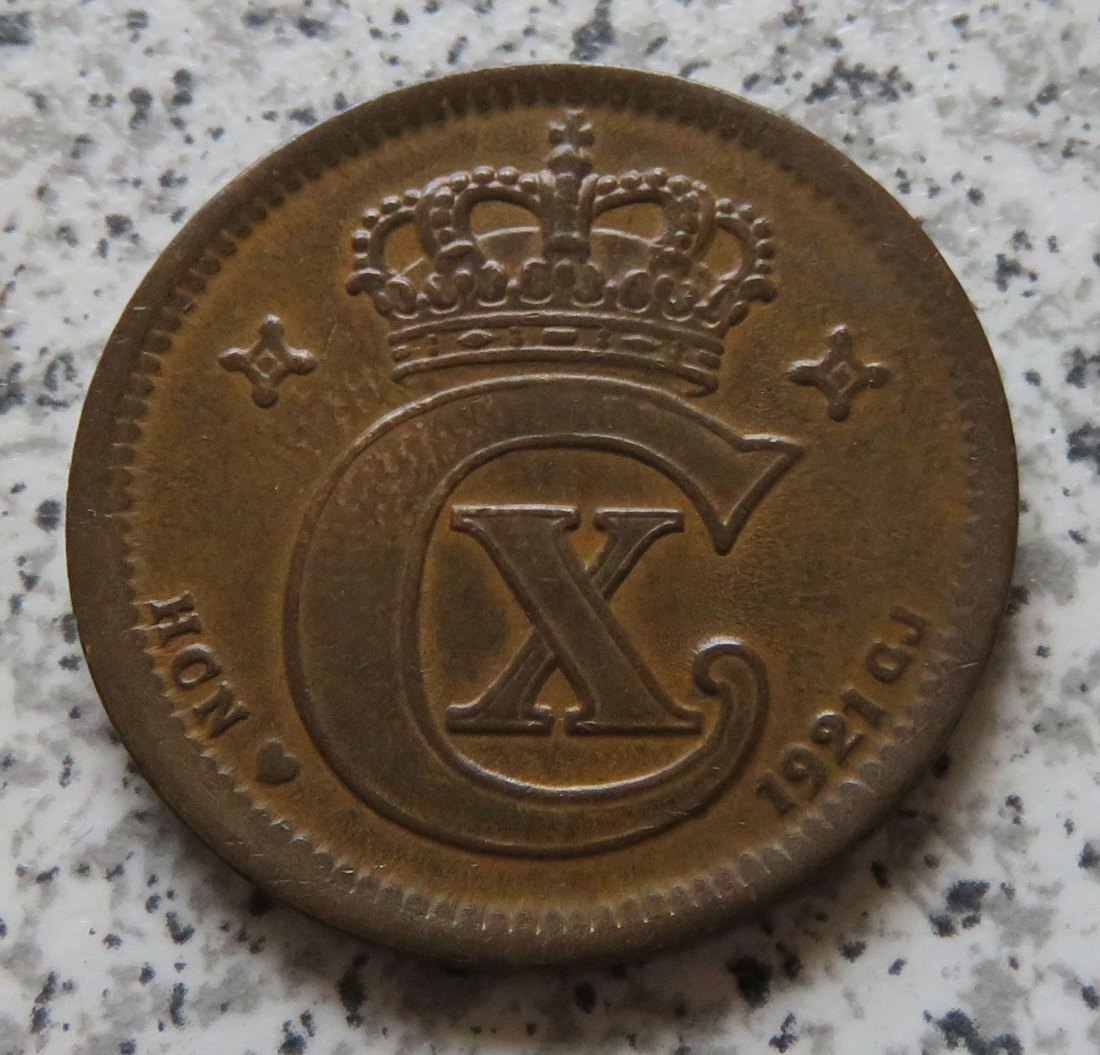  Dänemark 5 Öre 1921   