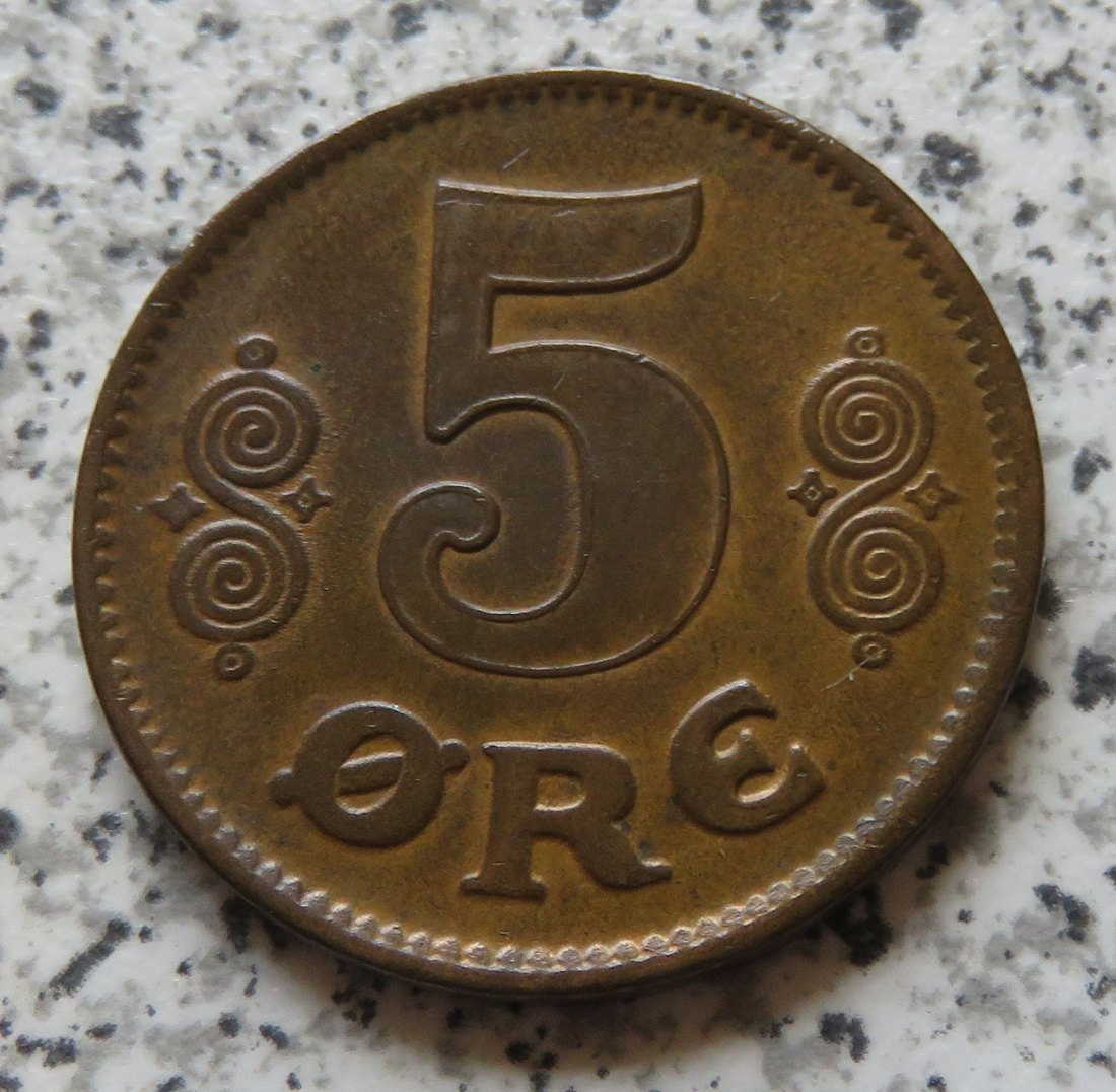  Dänemark 5 Öre 1921   