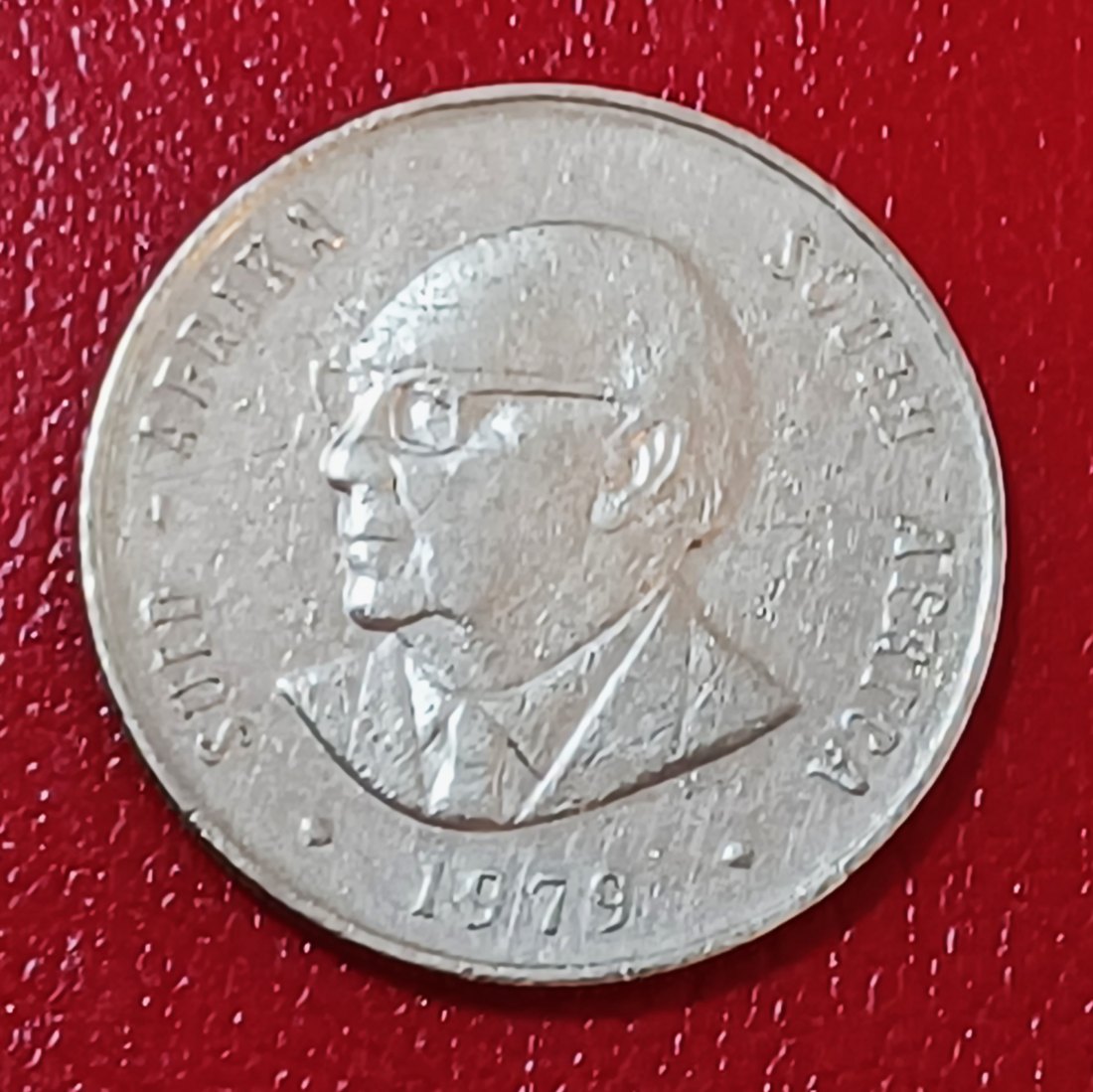  1979 South Africa Springbok Diederichs Nickel One Rand R1   