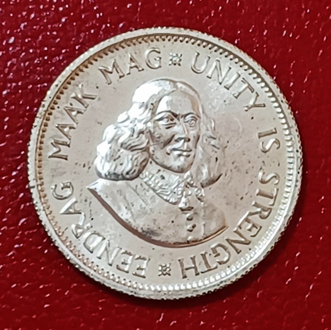  1961 South Africa PROOF Van Riebeeck Ten Cent 10c MINTAGE 7,530 50% Silver   