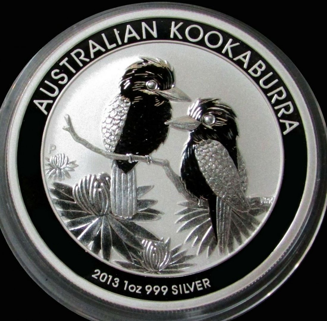  1 oz Dollar Australien Kookaburra 2013   