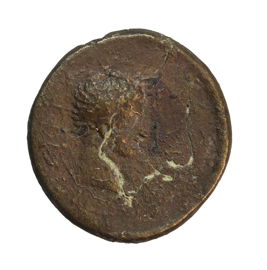  Augustus and Rhoemetalces/Pythodoris, 11BC-12 AD,ca.23mm, 7,89 g.   