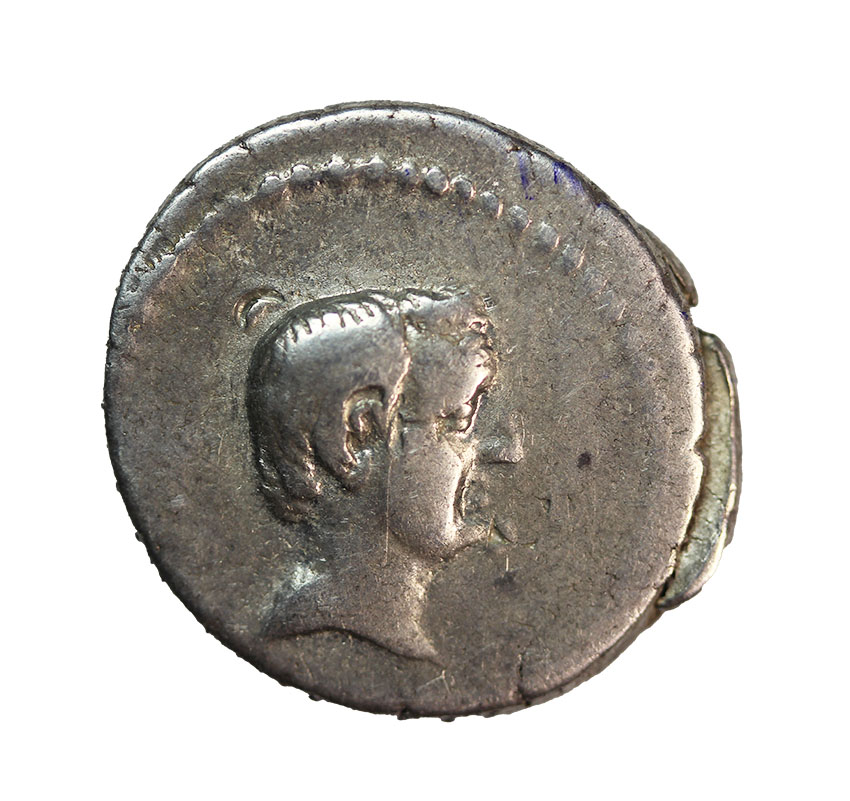 Römische Republic, L. Livineius Regulus 42 BC,AR Denarius, 3,92 g.