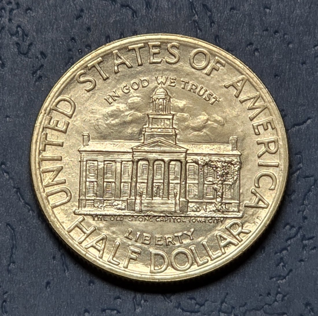  Half Dollar Commemorativ USA Sondermünze Iowa 1946   