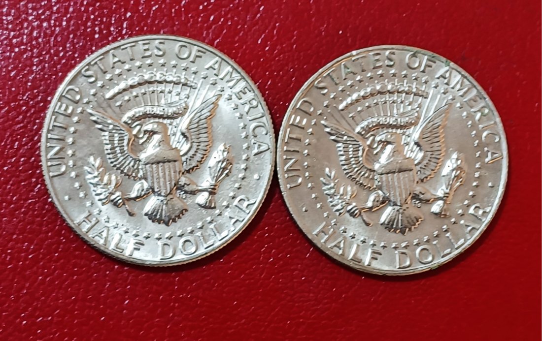 LOT OF 2 1981 United States Kennedy Half Dollar 2xD