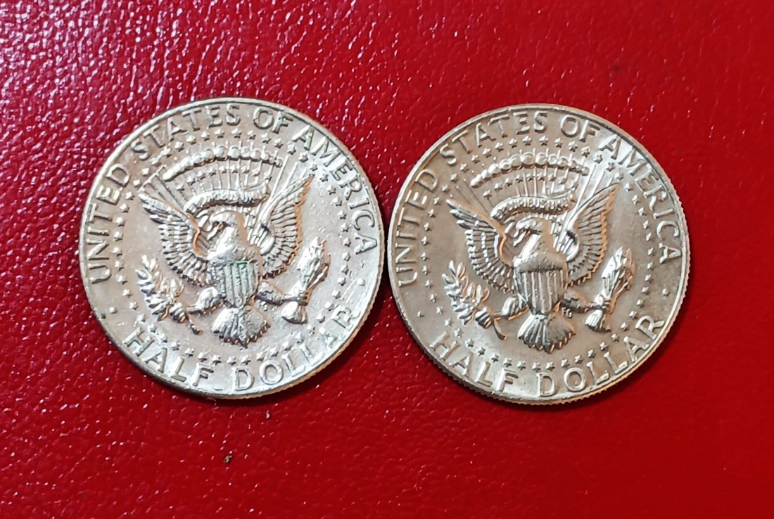 LOT OF 2 1984 United States Kennedy Half Dollar P & D