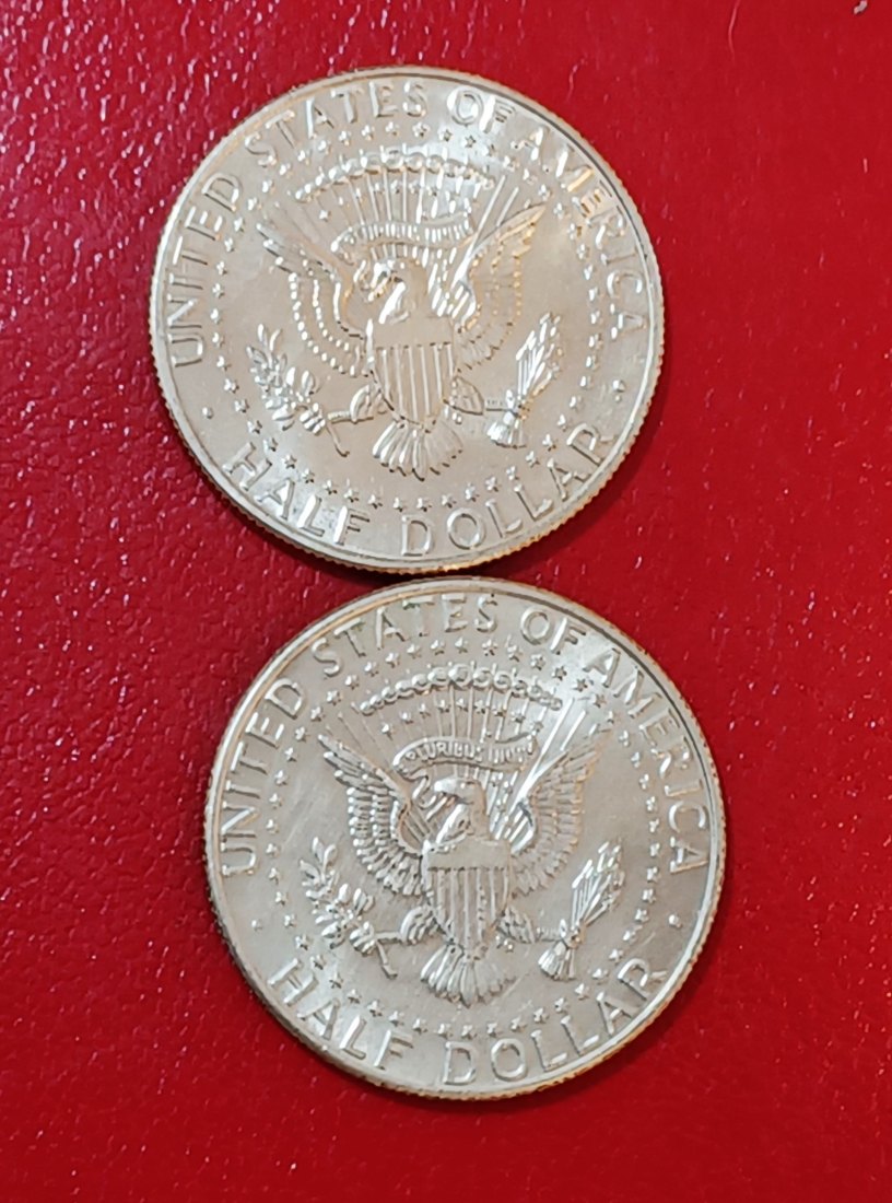LOT OF 2 1990 United States Kennedy Half Dollar P & D