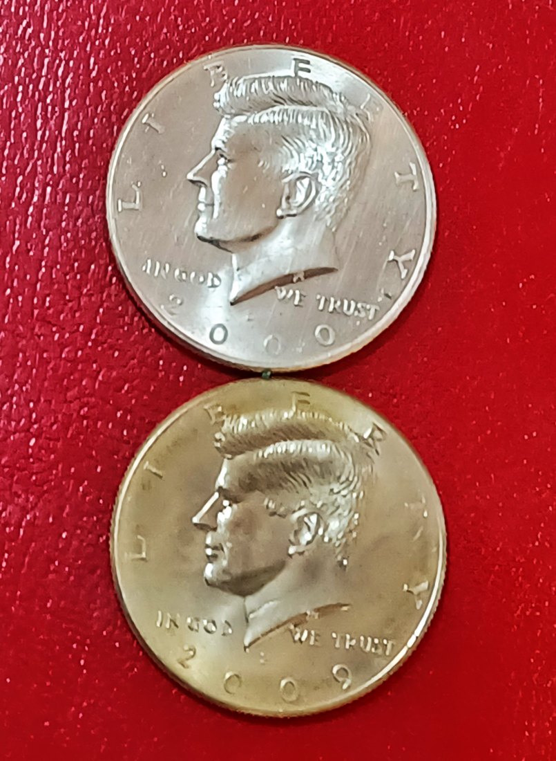 LOT OF 2 2000 United States Kennedy Half Dollar P & D