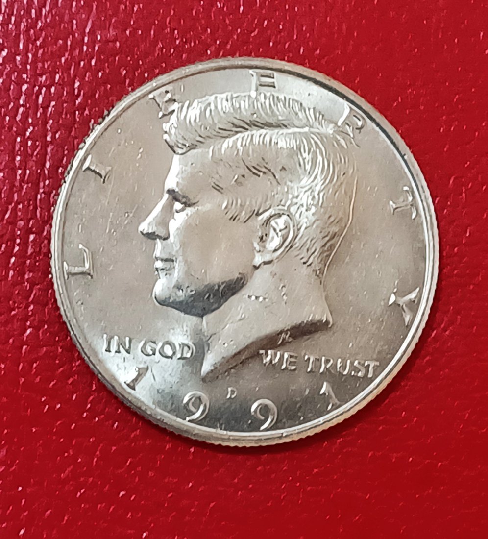  1991-D United States Kennedy Half Dollar   