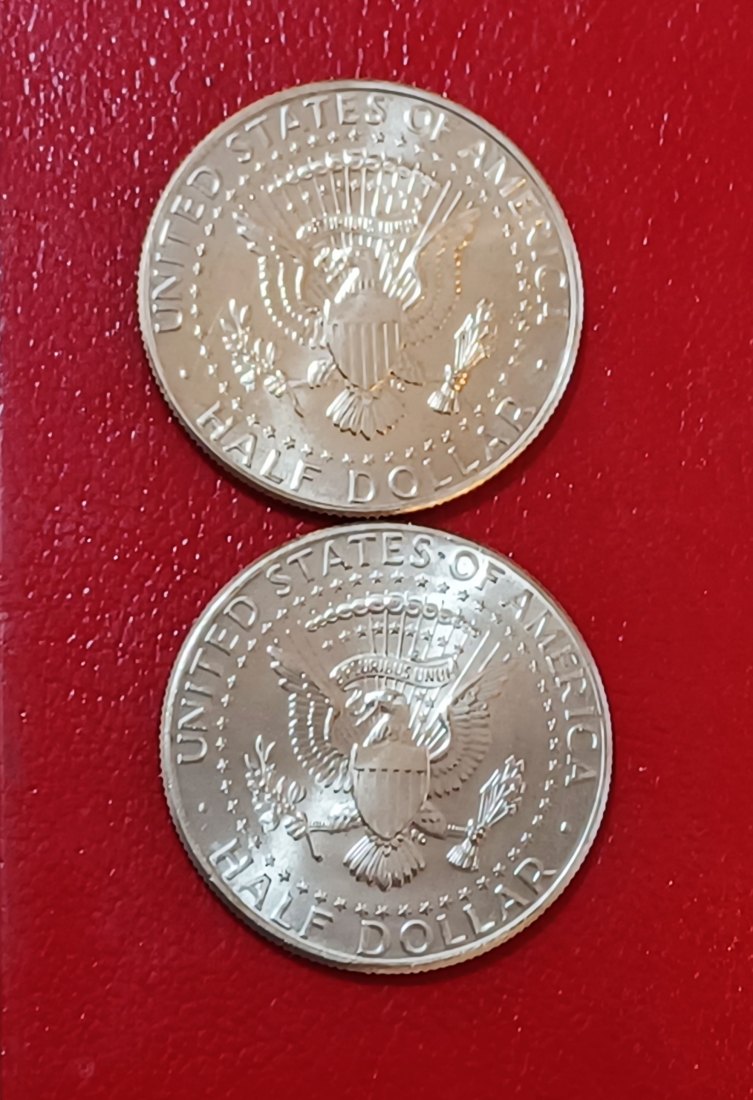 LOT OF 2 2007 United States Kennedy Half Dollar P & D
