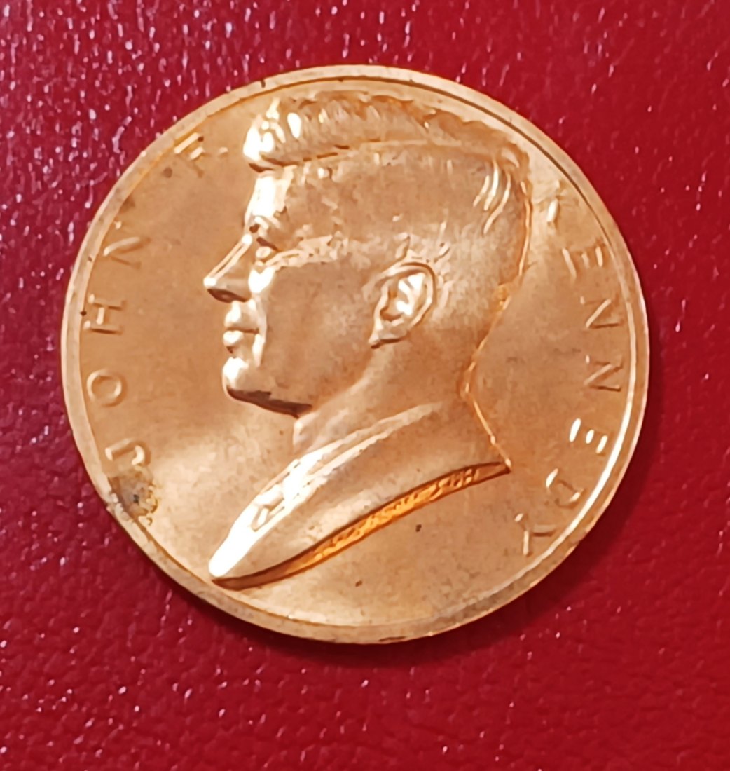 1961 Bronze John F Kennedy President Inauguration January 20th 1961 34mm 19.7g Medal