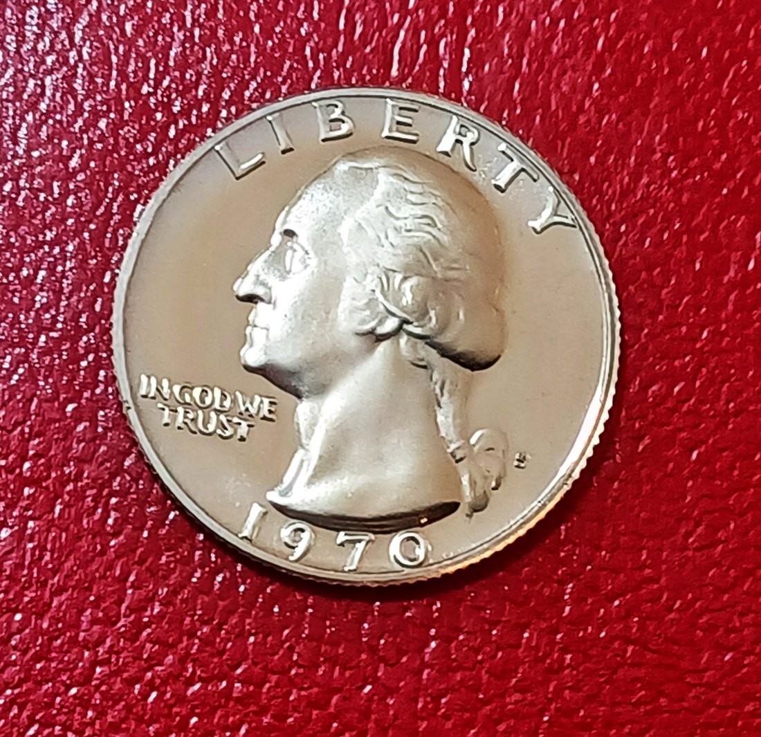 1970-S PROOF United States Washington Quarter