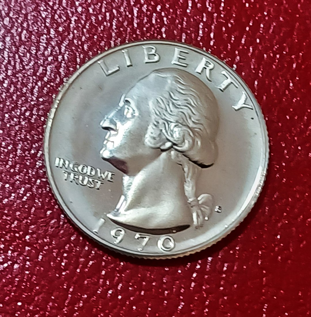 1970-S PROOF United States Washington Quarter