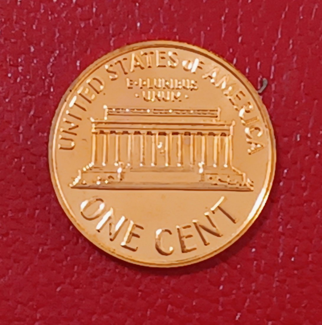 1964 PROOF United States Lincoln Memorial Bronze One Cent