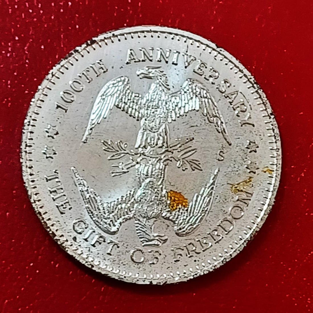  1984 United States Statue of Liberty Centennial Medal 100th Anniversary 38.75mm 26.3g   