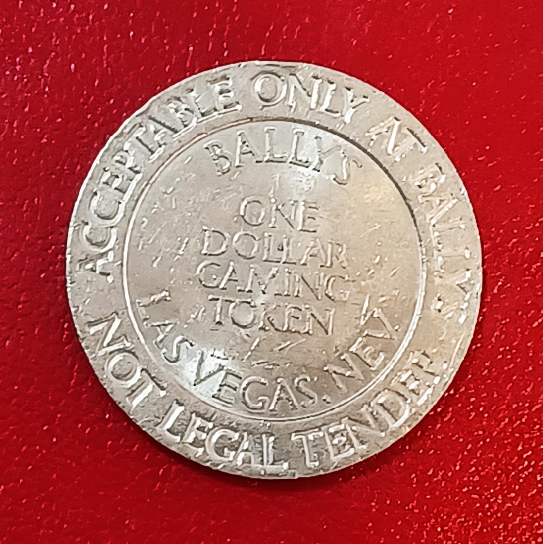 Bally's One Dollar Gaming Token 37.25mm 22.2g