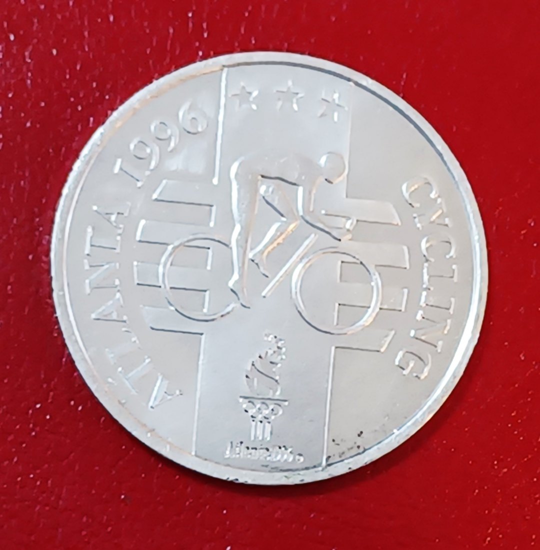 Token - Atlanta 1996 US Olympic Team, General Mills Sponsor Cycling Aluminium 38.5mm 6.5g
