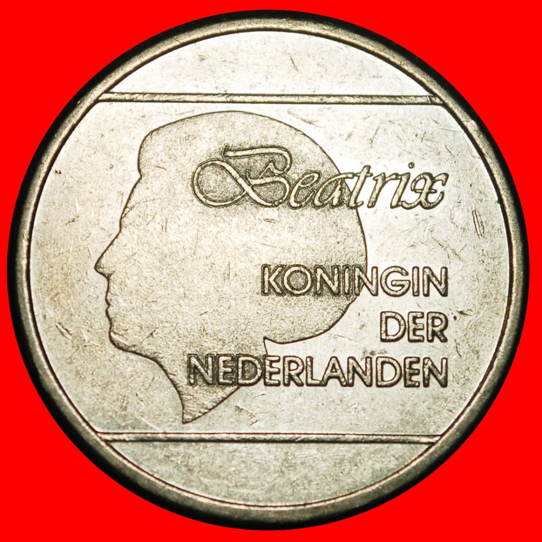  Ⰿ NIEDERLANDE (1986-2013): ARUBA ★ 1 FLORIN 1993! BEATRIX (1980-2013)★OHNE VORBEHALT!   