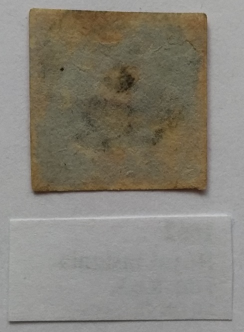  1862- Royal insygnia -one of the first (seventh) Danish stamps (Mi:DK 7b)   