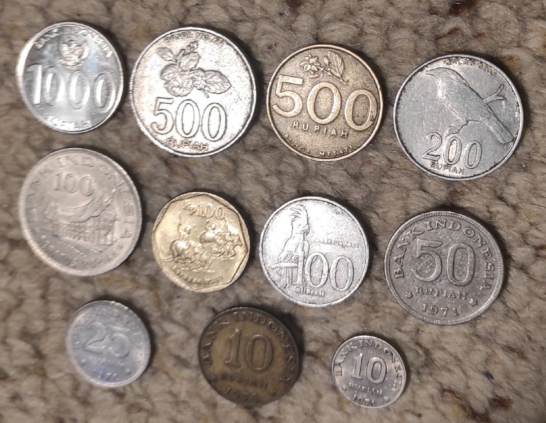  Ser 31: 11 Münzen aus Indonesien   