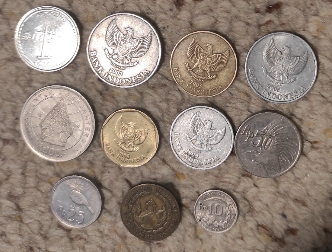  Ser 31: 11 Münzen aus Indonesien   