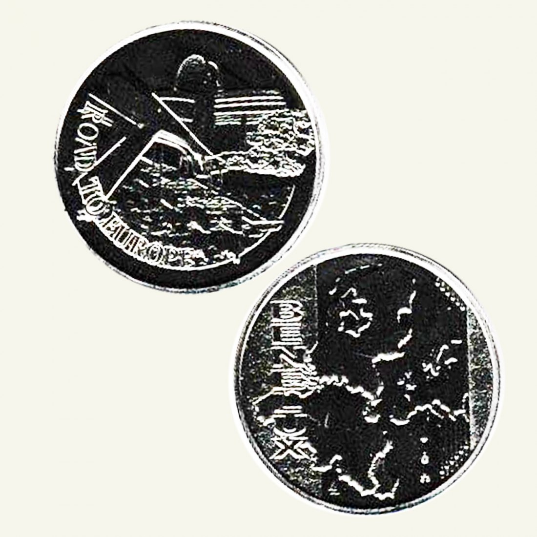  Silbermedaille *Benelux* 2003 18,85g Feinsilber   