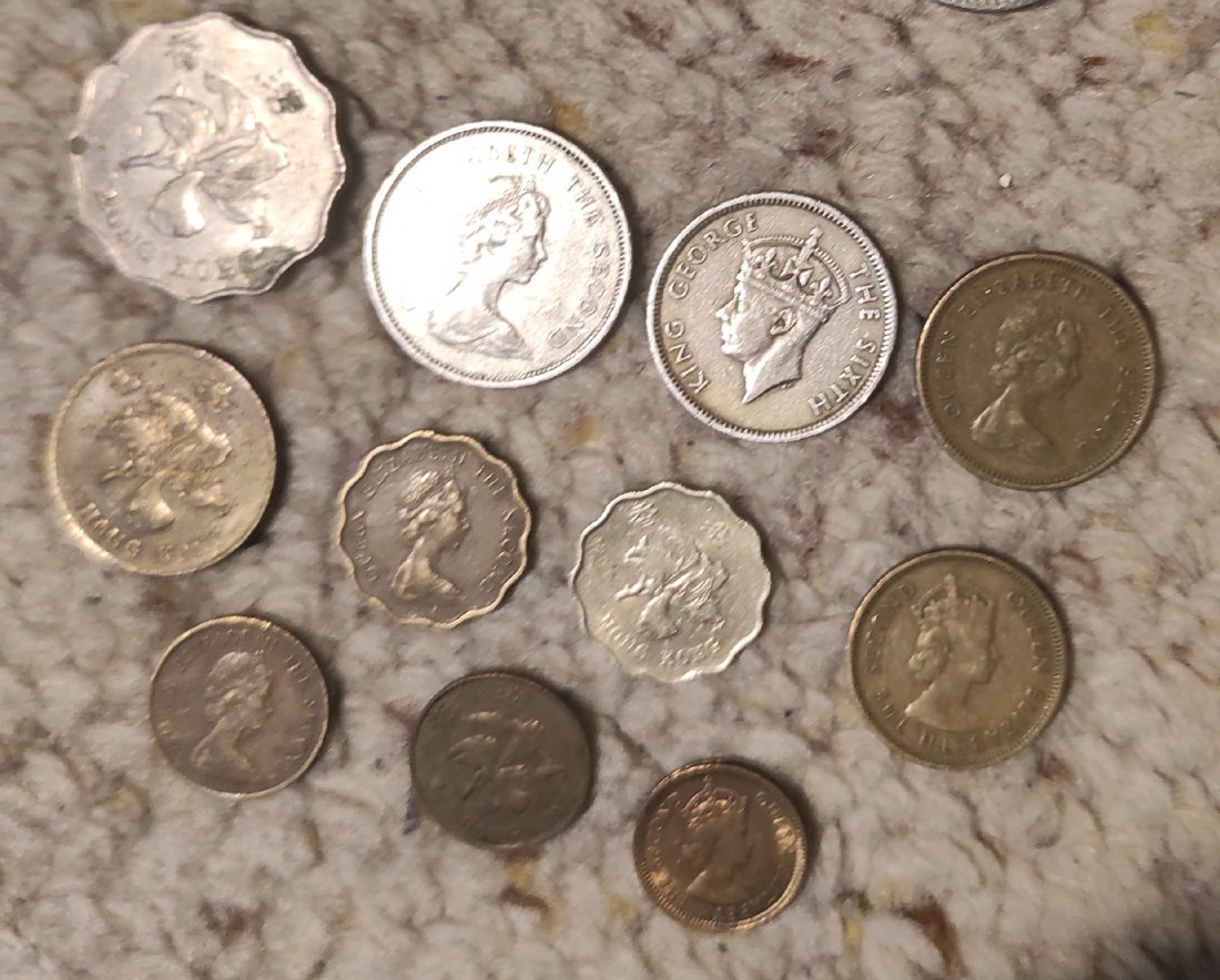  Set 33: Hong Kong 11 verschiedene Münzen   